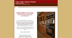 Desktop Screenshot of chinoappliance.com